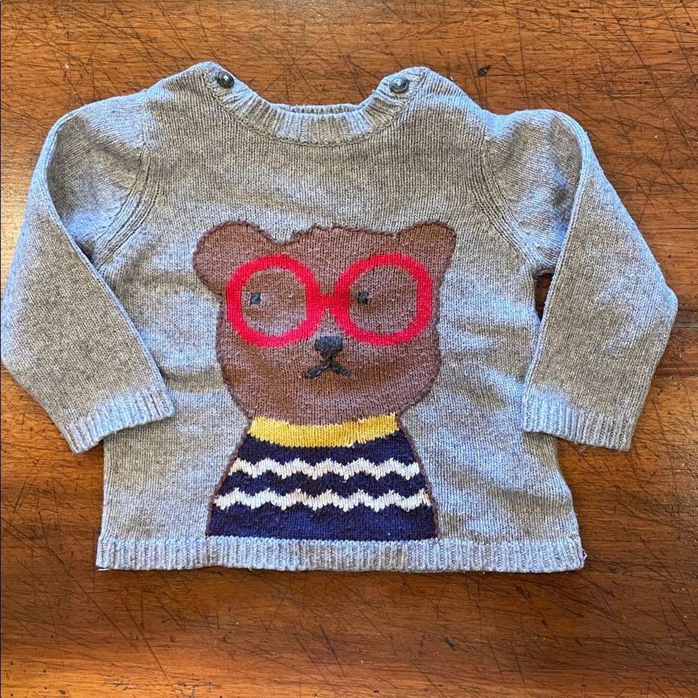 Baby Boden | cashmere blend sweater | 12-18 months